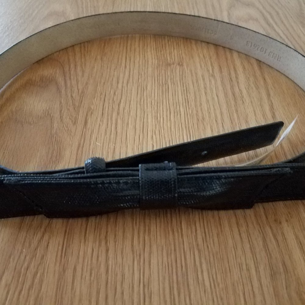Macy's skinny  bow belt
